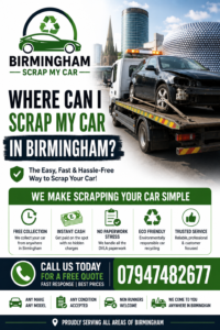 Where Can I Scrap My Car in Birmingham
